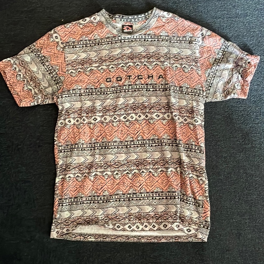 Gotcha Patterned Shirt